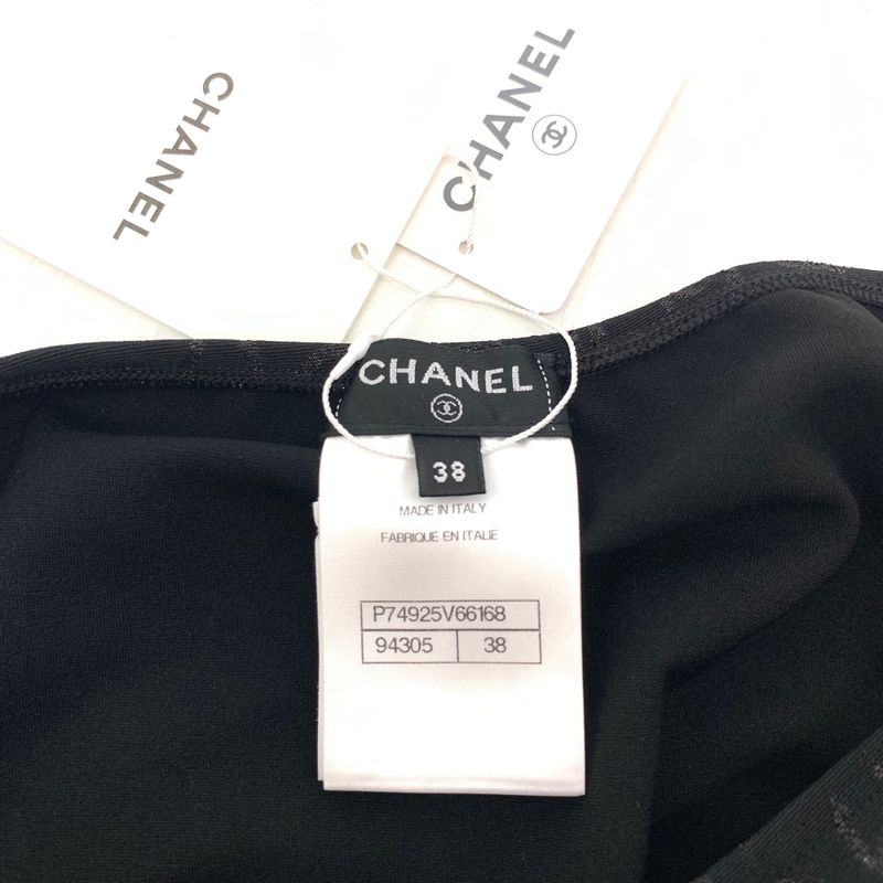 Chanel Swimwear P74925v6668 Coco Mark Brand Logo All Over Size 38