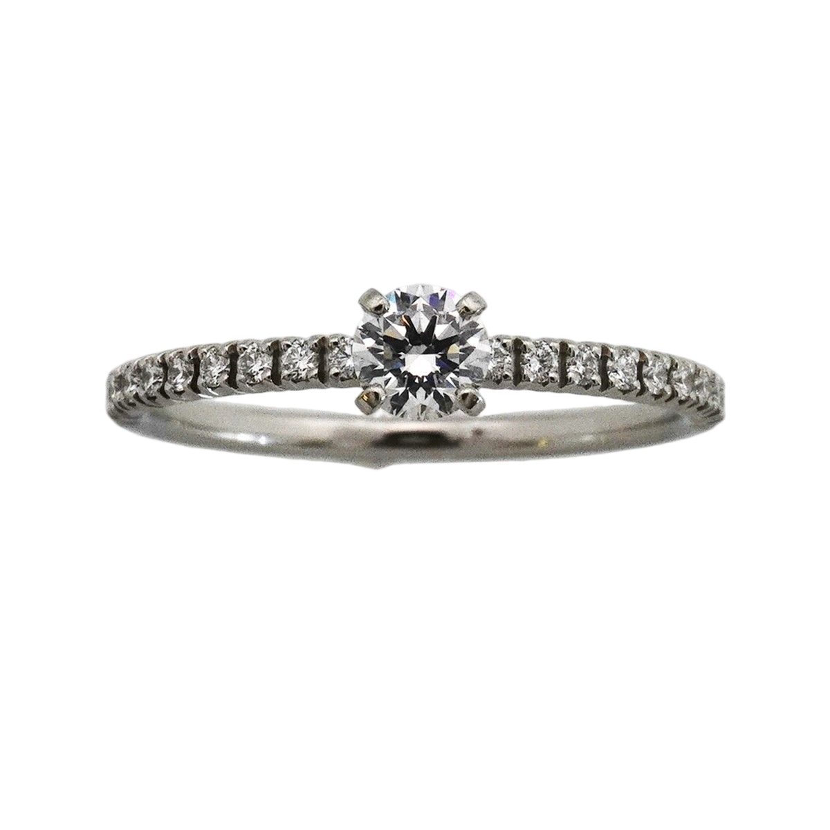 Cartier Ring Etain Cerdoux Platinum Diamond — view 2