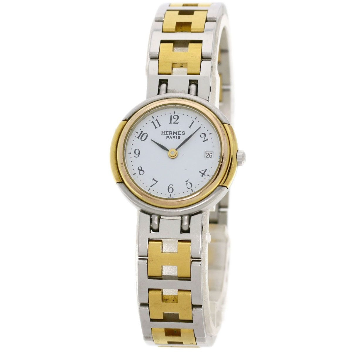 Hermes Windsor Watch SS Combination