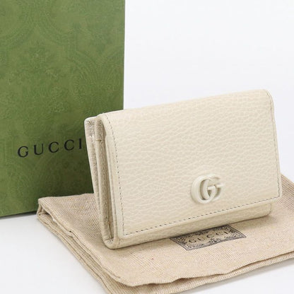 Gucci GG Marmont 644407 Tri-fold Wallet Leather Women