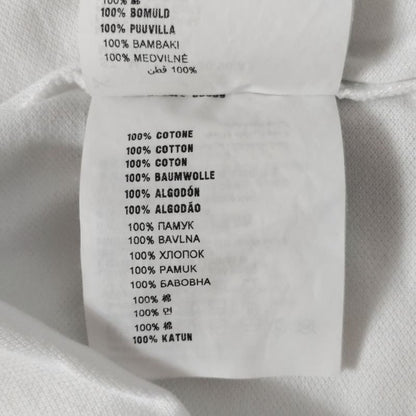 Prada Short Sleeve Polo Shirt Size M Men's - White X Red X Black