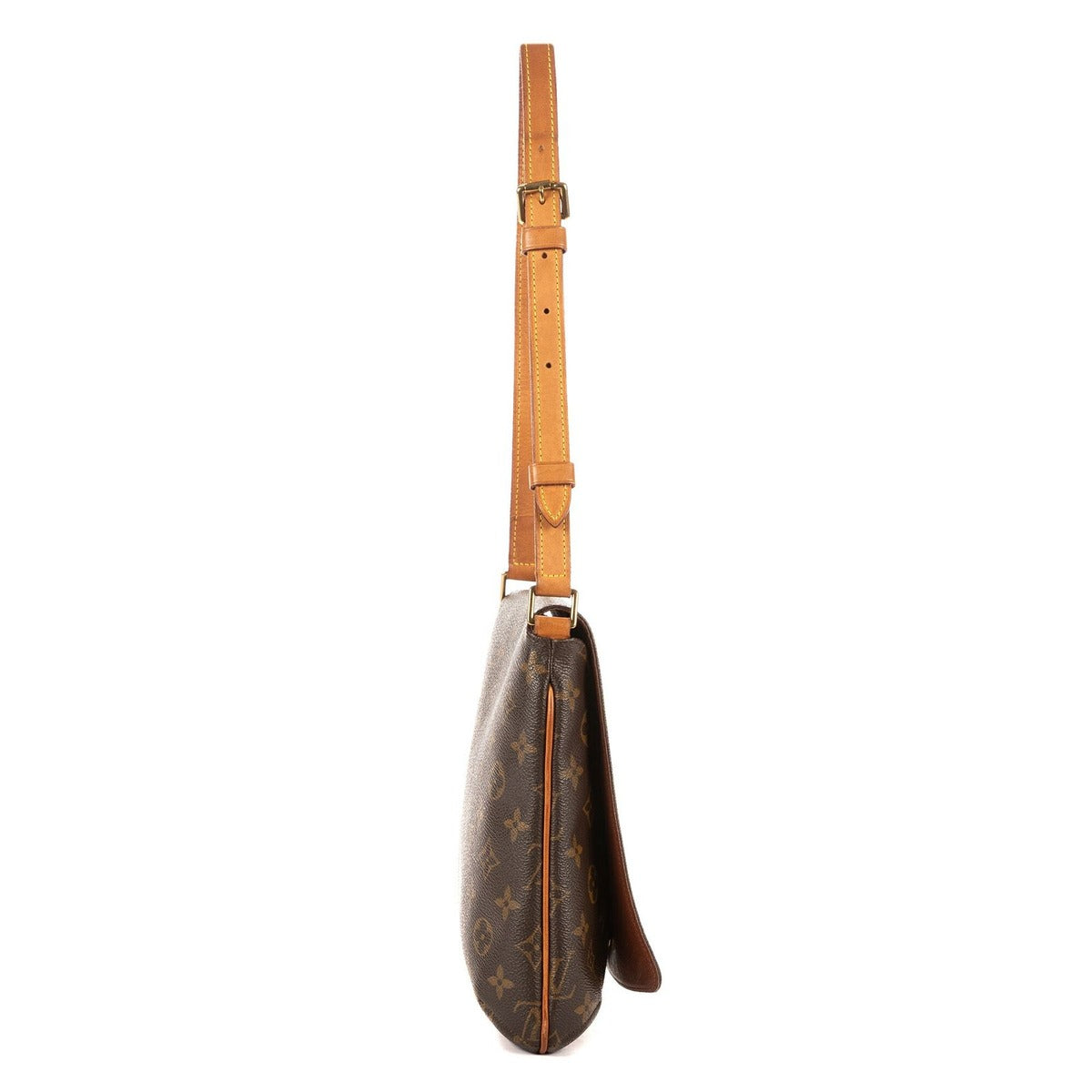 Louis Vuitton Musette Salsa Brown Monogram Canvas Shoulder Bag — view 4