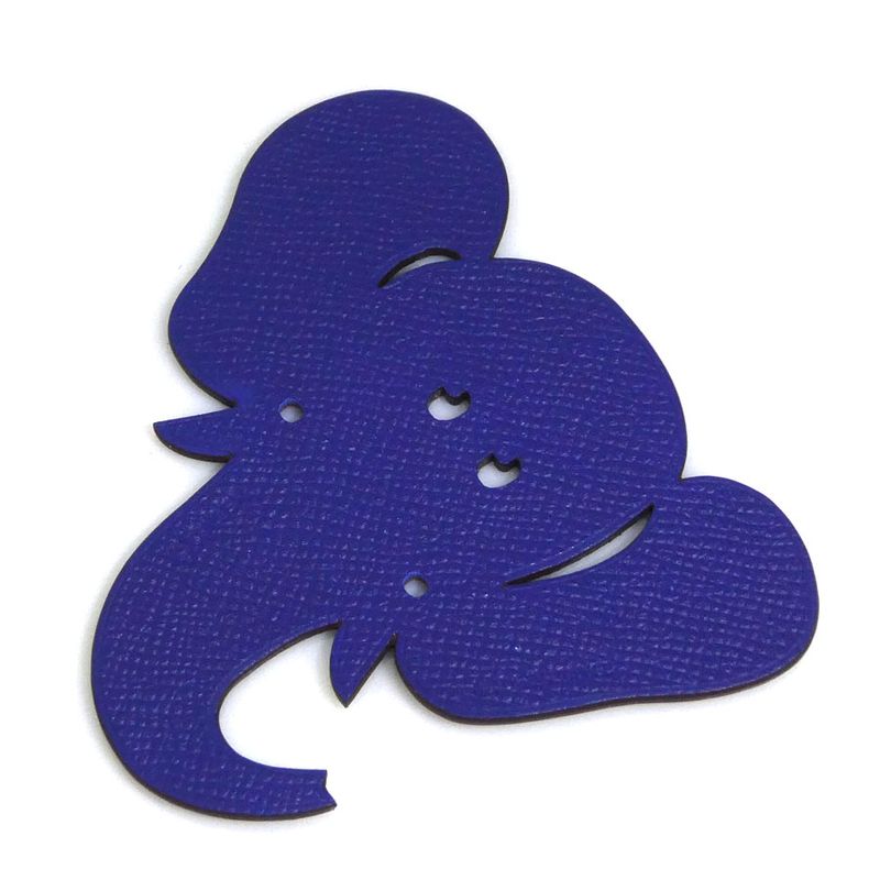 Hermes Object Charm Petite Ash Animal Motif Elephant