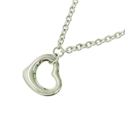 Tiffany & Co Silver Elsa Peretti Open Heart Bracelet 2.6g 925 Engraved 440301