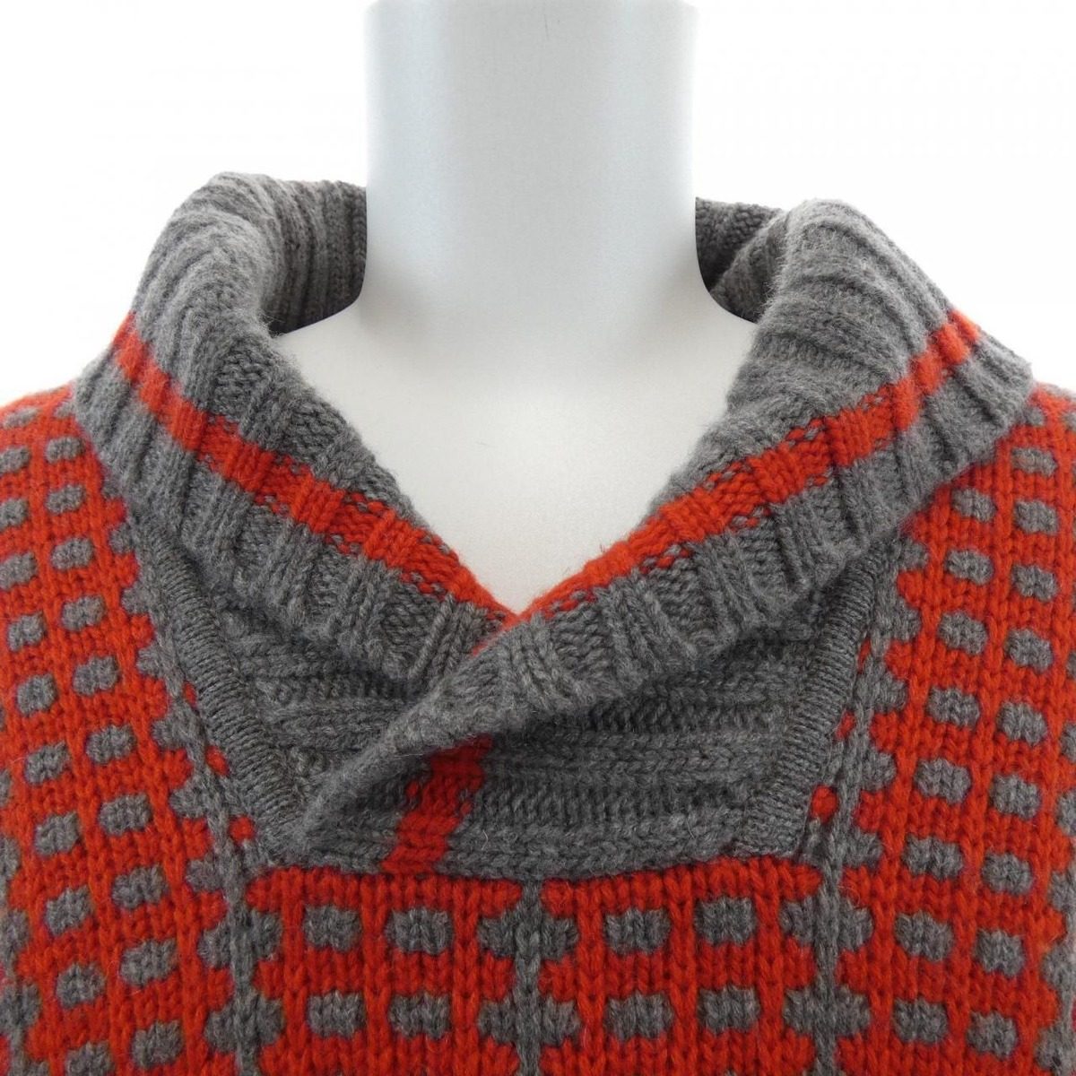 Hermes Knit Sweater Gray — view 5