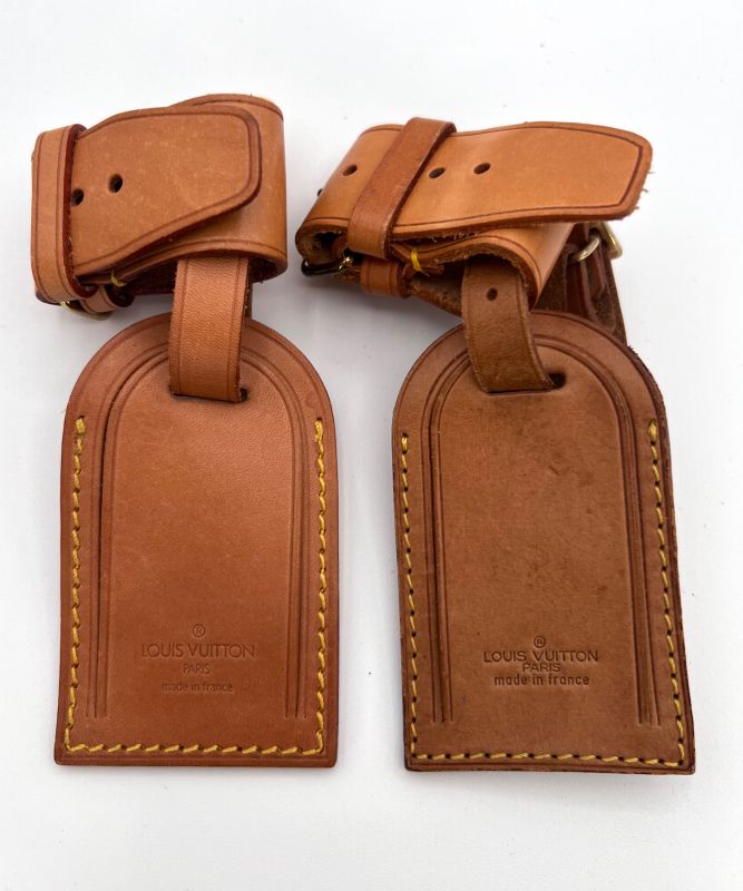 Louis Vuitton Name Tag Poinier Handle Holder 09bs264