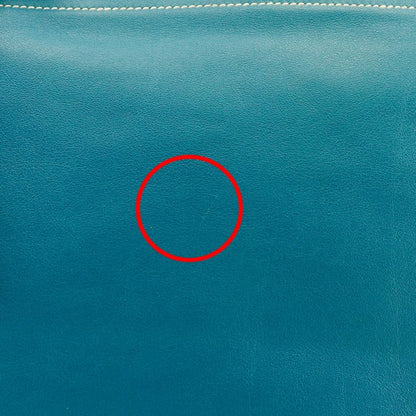 Hermes Bolide Relax 45 Sikkim Turquoise/silver Hardware □Q Unisex Boston Bag