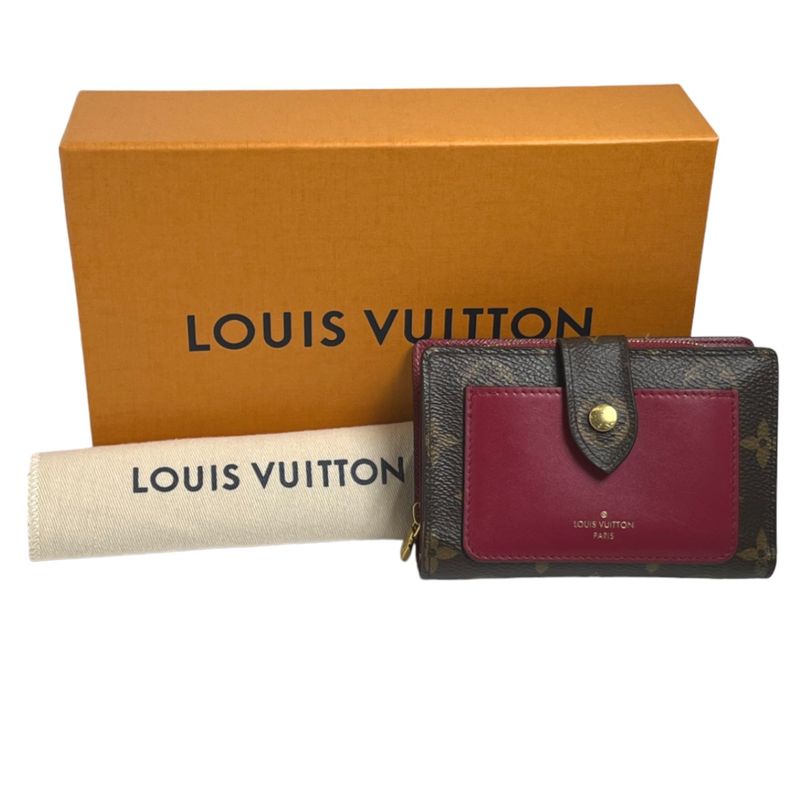Louis Vuitton M69433 Monogram Portefeuille Juliette Foldable Wallet Louis
