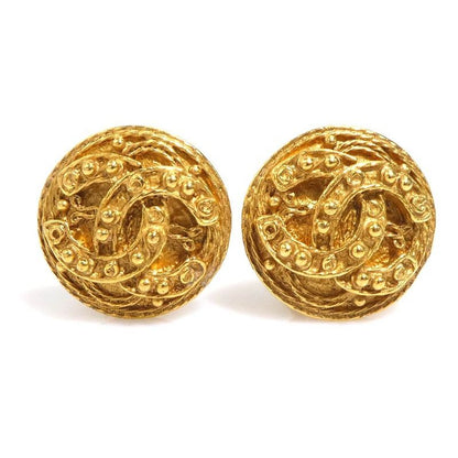 Chanel Earrings Coco Mark