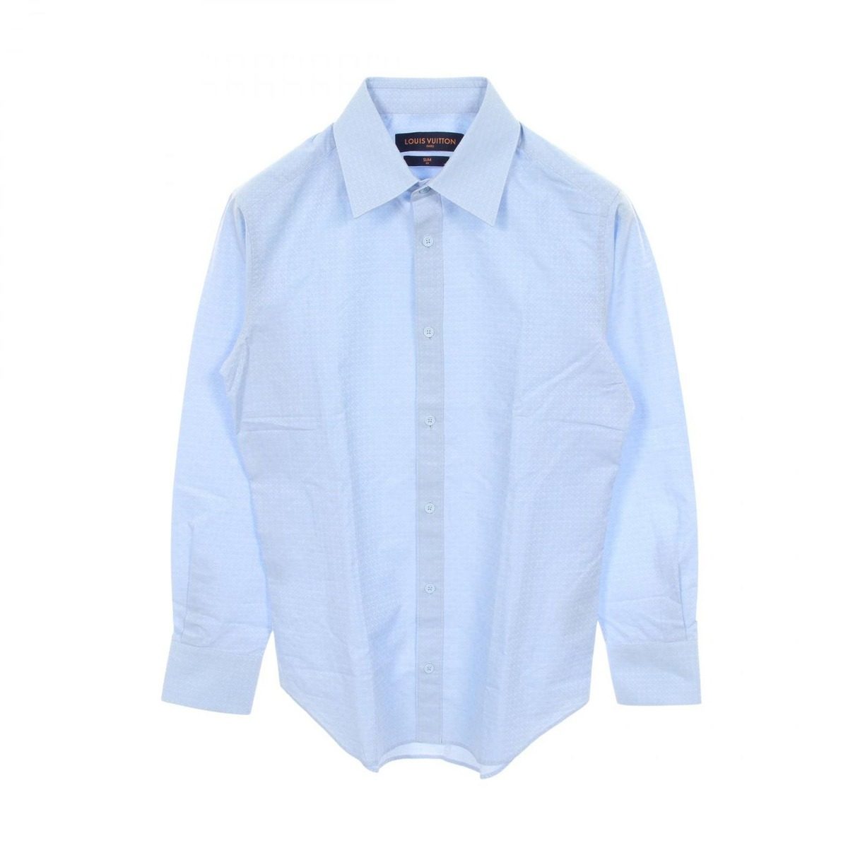 Louis Vuitton Monogram Flower Slim Fit Long Sleeve Mu5 Cotton Shirt