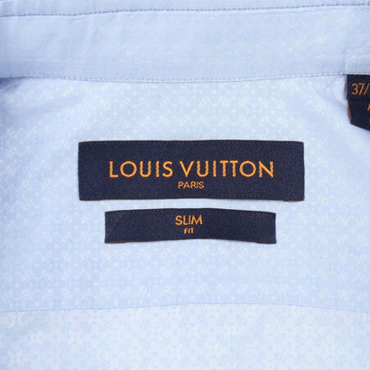 Louis Vuitton Monogram Flower Slim Fit Long Sleeve Mu5 Cotton Shirt — view 3