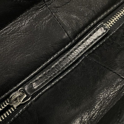 Chanel Shoulder Bag Matelasse Black Silver Hardware / Chain Shoulder / Gathered