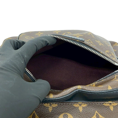 Louis Vuitton Josh Monogram Macassar Leather Backpack Brown — view 10