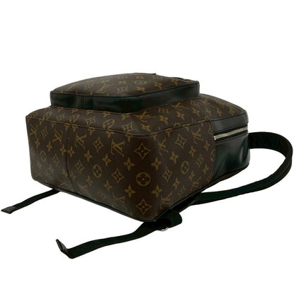 Louis Vuitton Josh Monogram Macassar Leather Backpack Brown — view 8