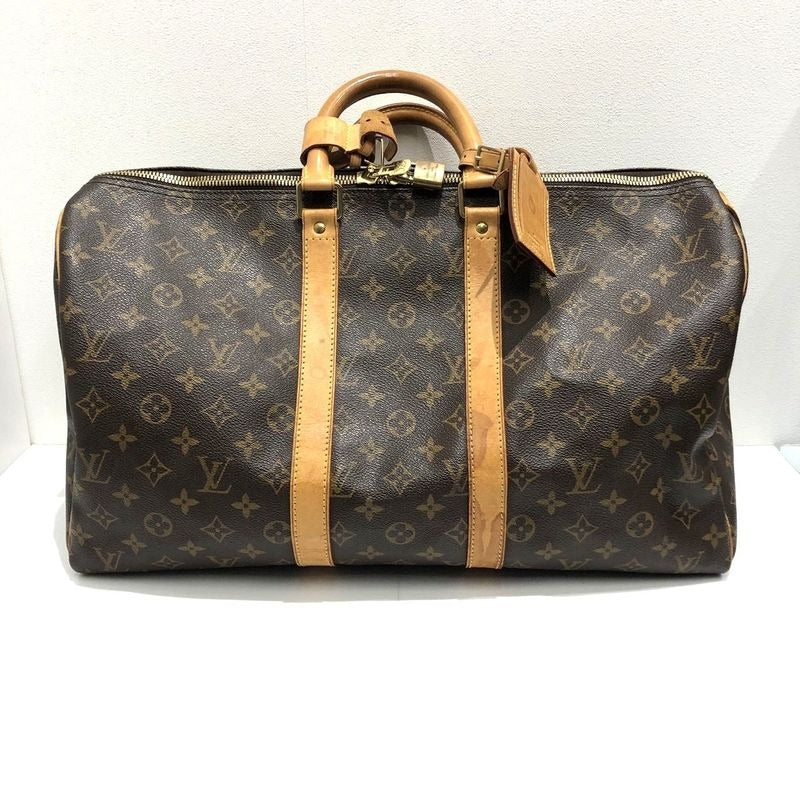 Louis Vuitton Keepall 45 Monogram Boston Bag Men