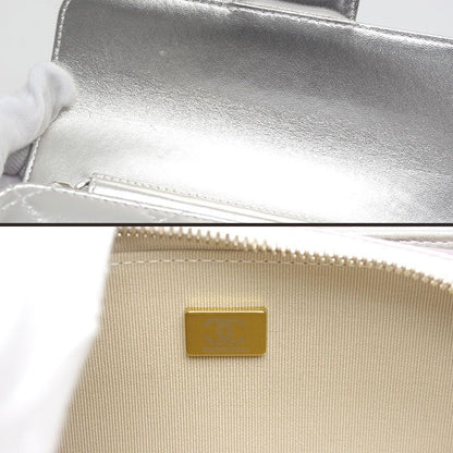 Chanel Matelasse Chain Shoulder Bag In Lambskin Pink Gradient