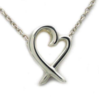 Tiffany & Co Necklace Mini Loving Heart 925 Silver Approx 1.5g Silver Paloma