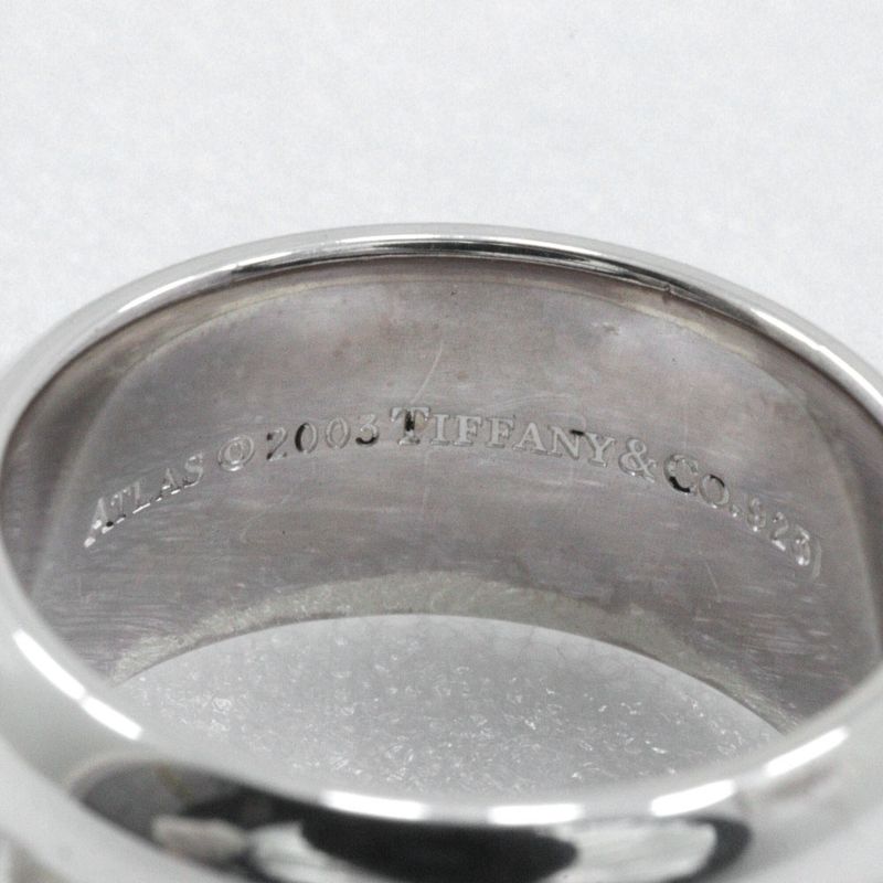 [tiffany & Co] Tiffany & Co Atlas Silver 925 Size 11.5 Ladies 8.8g Ring