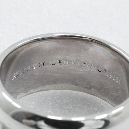 [tiffany & Co] Tiffany & Co Atlas Silver 925 Size 11.5 Ladies 8.8g Ring