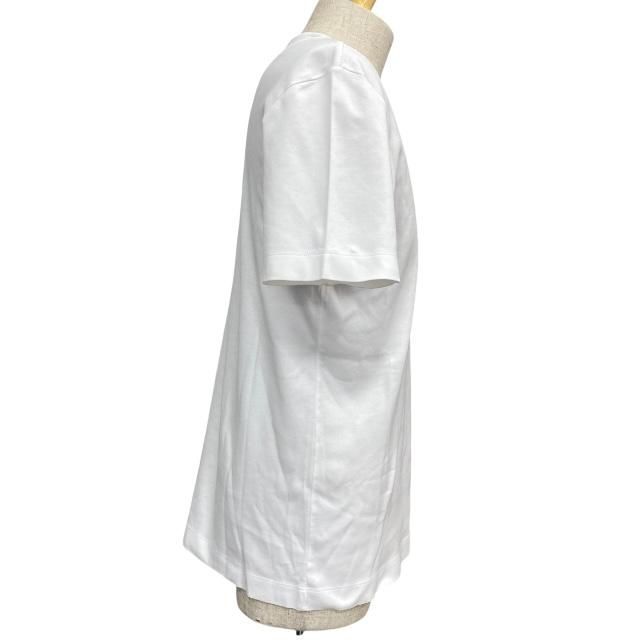 Louis Vuitton Ca36929 T-shirt Short Sleeve Top Cut And Sewn Cotton Logo White