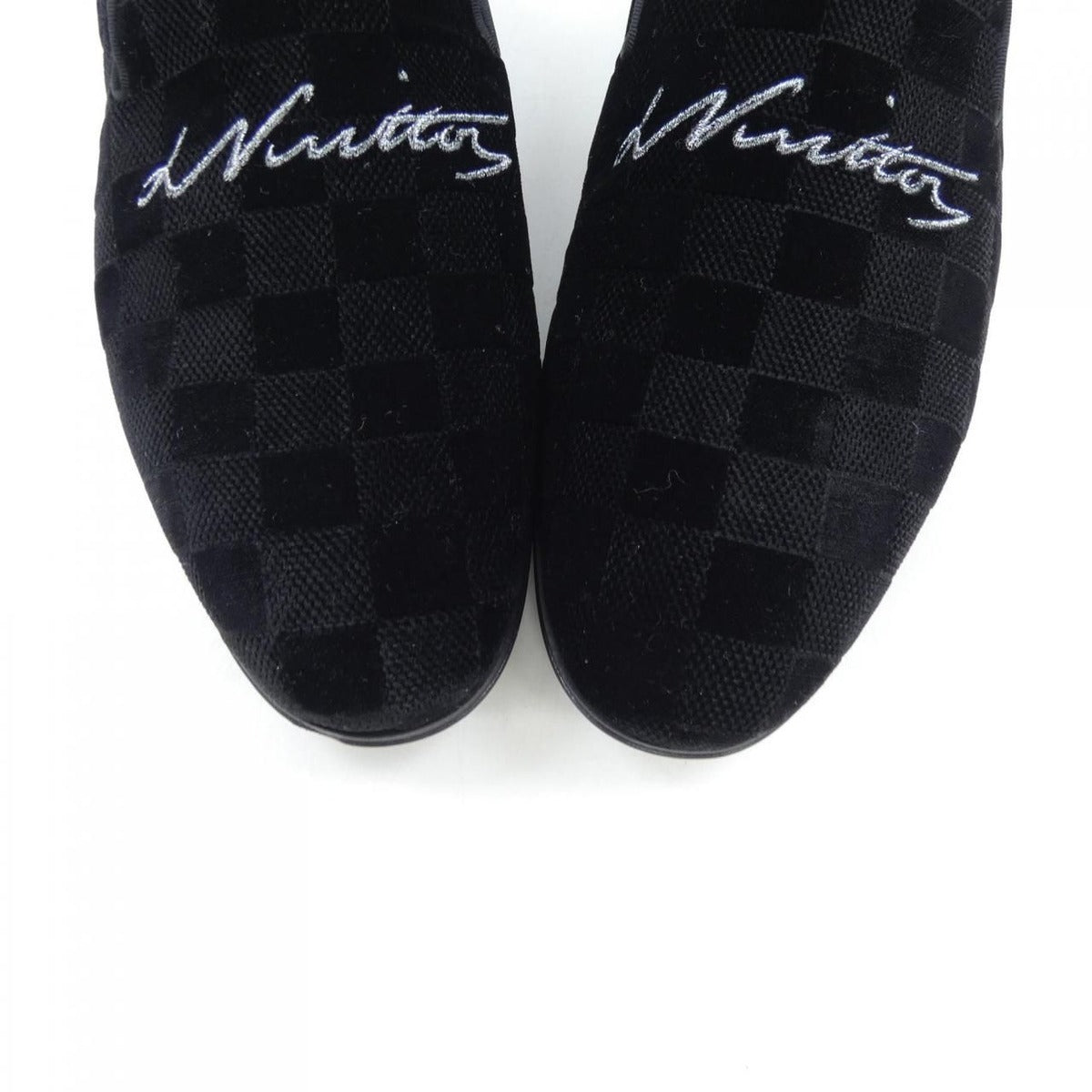 Louis Vuitton Auteuil Shoes Black 8 — view 7