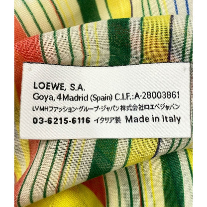 Loewe Shawl Scarf Yellow — view 3