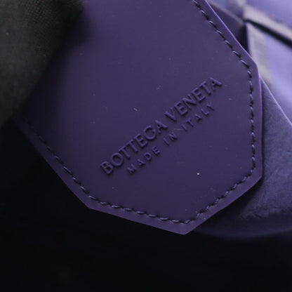 Bottega Veneta Shoulder Bag Candy Cassette Purple Leather Intrecciato — view 4