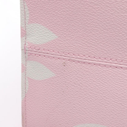 Louis Vuitton Shoulder Bag On The Go GM Canvas Leather — view 7