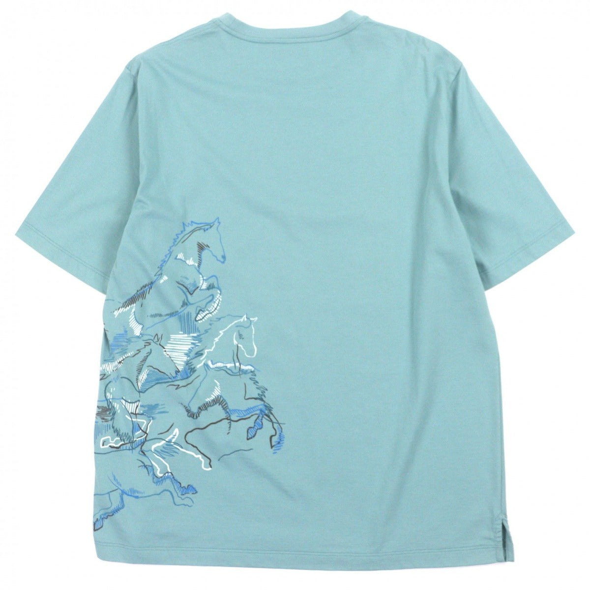 Hermes Cavalcade Cotton Crew Neck Short Sleeve — view 3