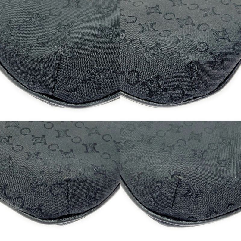 Celine Nylon Macadam Pouch Black 406449 Pouch