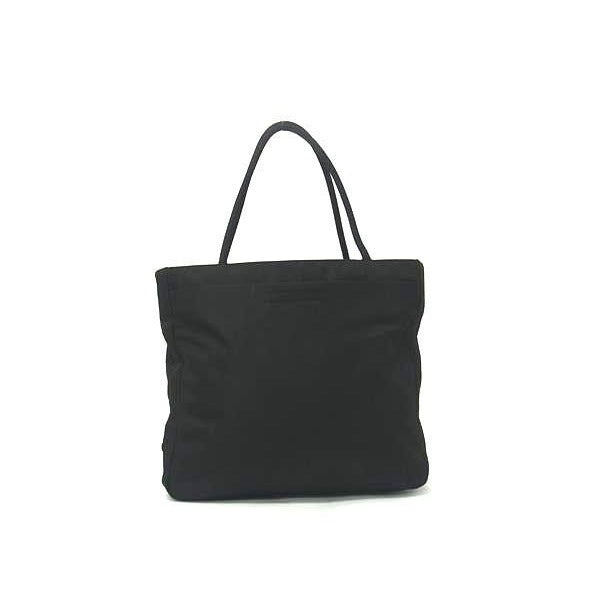 Prada Handbag Tessuto Black Nylon Triangle Logo Plate