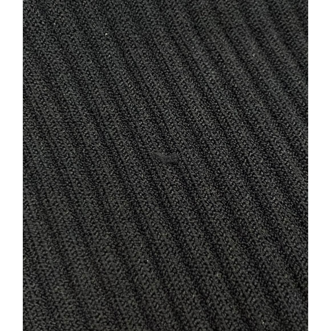 Balenciaga Long Sleeve Rib Knit High Sweater — view 8