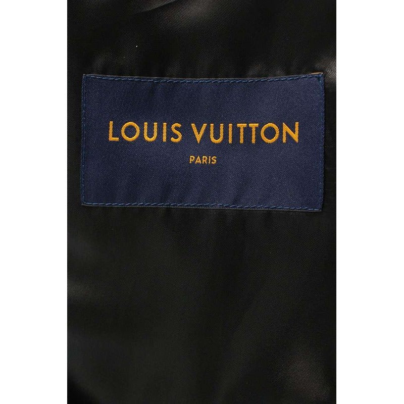 Louis Vuitton 21 SS Rm211 M MJY Hkl04 E Monogram Allover Print Leather Jacket — view 3