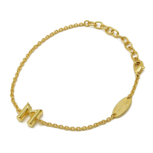 Louis Vuitton Bracelet LV & me M Initial Gold Plated