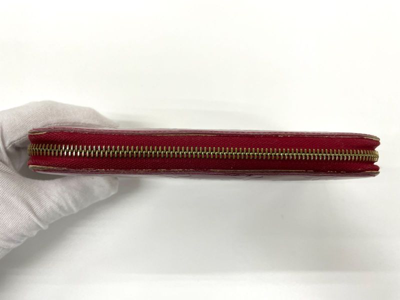 Louis Vuitton Monogram Vernis Zippy Wallet Round Zip Wallet Long Wallet M90200