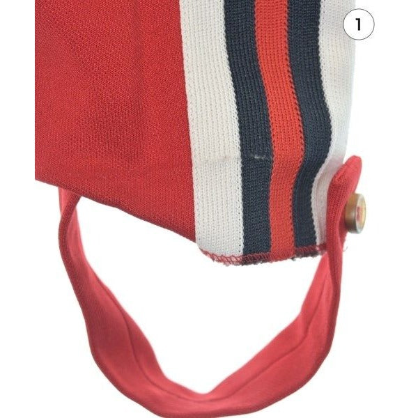 Gucci Pants Polyester Cotton Red White Navy — view 6