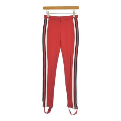 Gucci Pants Polyester Cotton Red White Navy