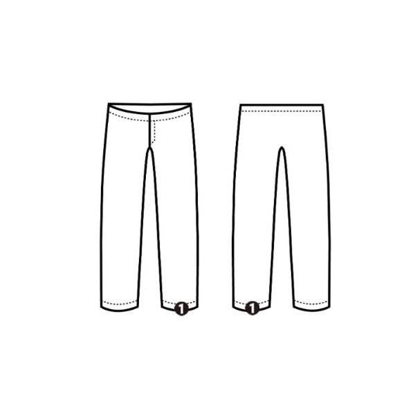 Gucci Pants Polyester Cotton Red White Navy — view 7