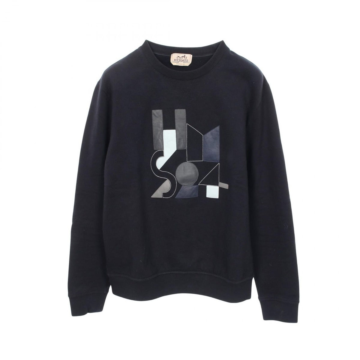 Hermes Sweatshirt Black Cotton