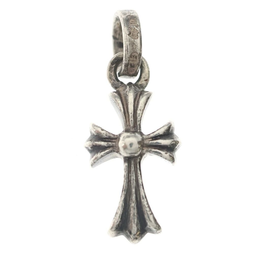 Chrome Hearts Crs Bbyfat Baby Fat Cross Pendant Top Silver