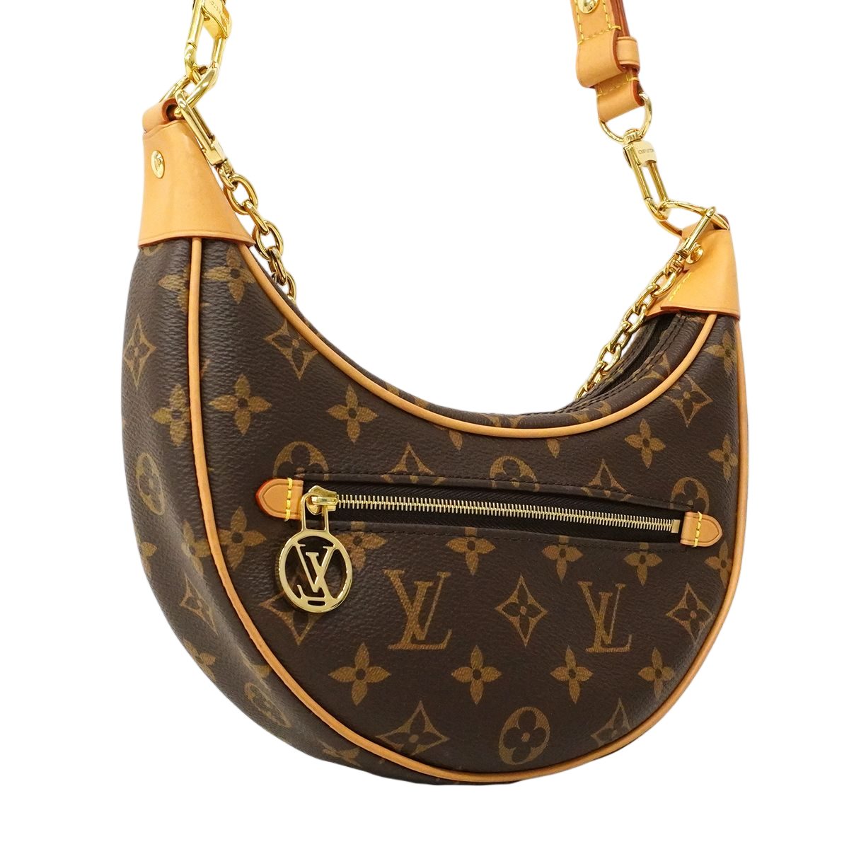 Louis Vuitton Handbag Monogram Loop Brown 2-Way — view 2