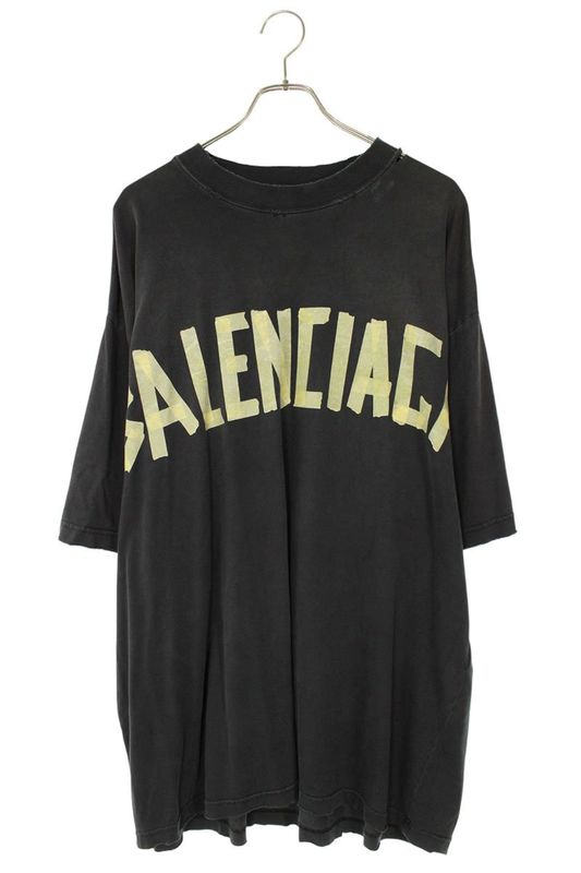 Balenciaga 739784 Tova9 Tape Logo T-shirt Men's XL