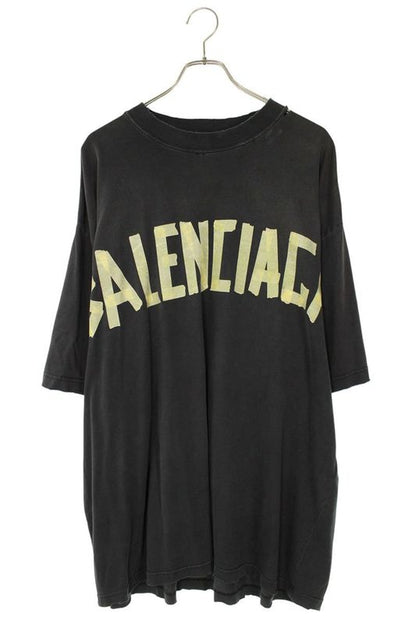 Balenciaga 739784 Tova9 Tape Logo T-shirt Men's XL