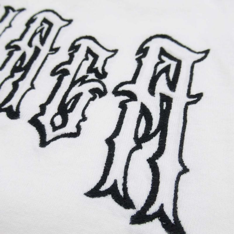 19ss Balenciaga Tattoo LOGO T-shirt Tattoo Logo Back Embroidery Short Sleeve