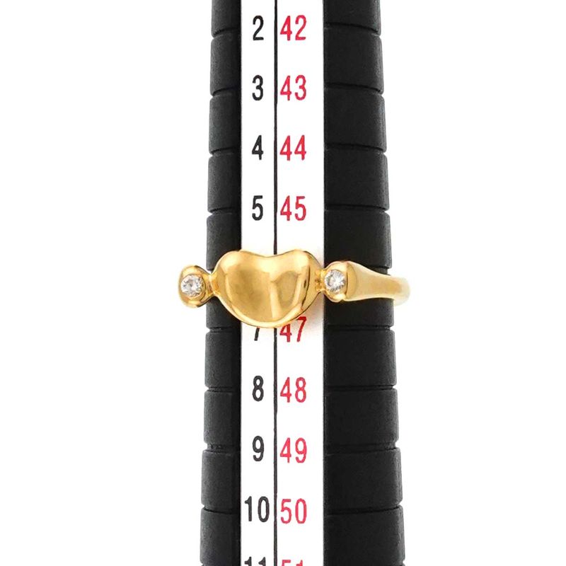 Tiffany & Co Tiffany & Co Bean #7 Ring Diamond 18K YG Yellow Gold 750 Ring Bean