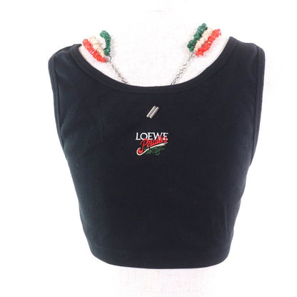 LOEWE×paulas Ibiza LOEWE×paulas Ibiza S616y27x32 Cropped Tank Top With Cotton
