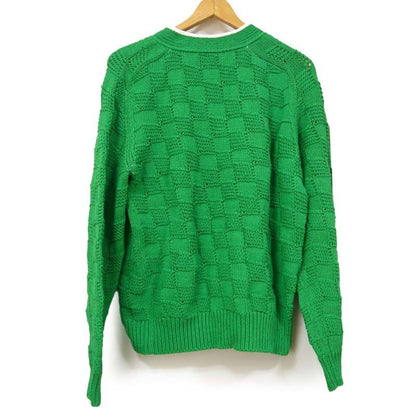 Bottega Veneta Interciato Cardigan 701816 M Green