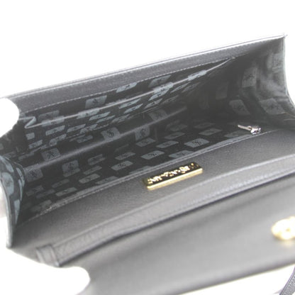 Saint Laurent Shoulder Bag Black Leather