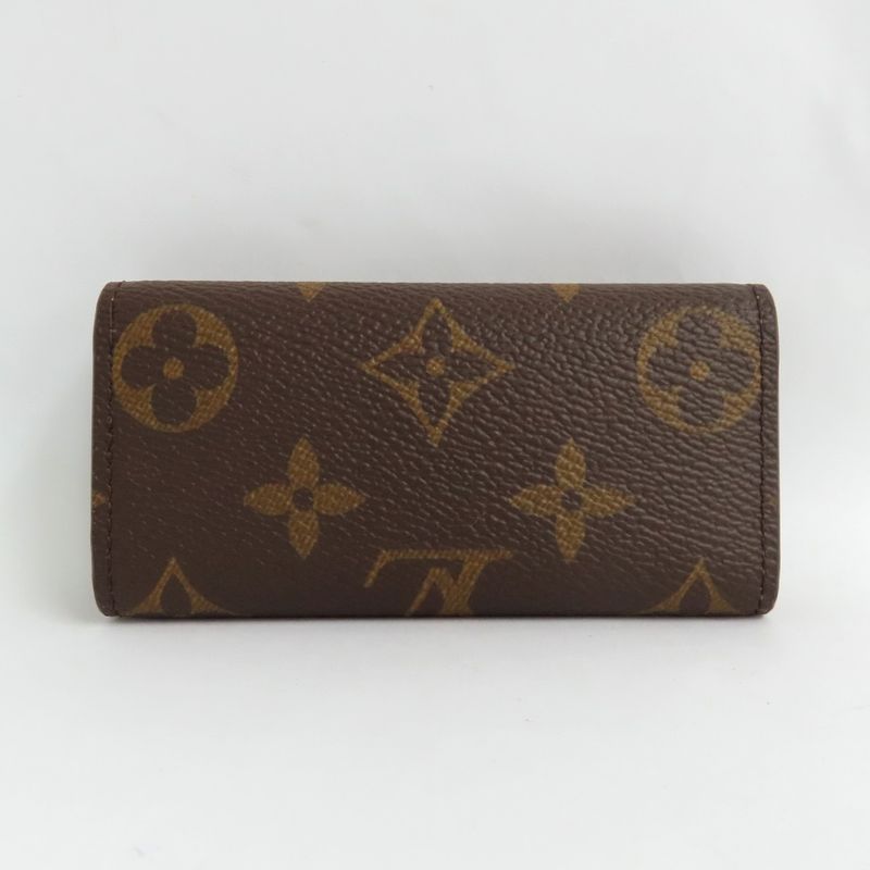 Louis Vuitton Key Case Multicles 4 M69517 Monogram Brown Gold Hardware