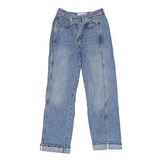 Loewe Denim Pants S359 Y11 Xc4 Size 36 Light Blue Series Roll Up
